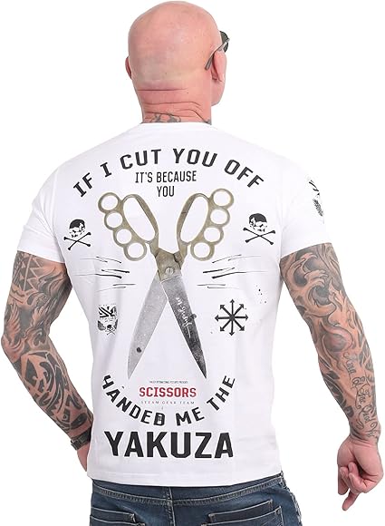 Scheren-T-Shirt