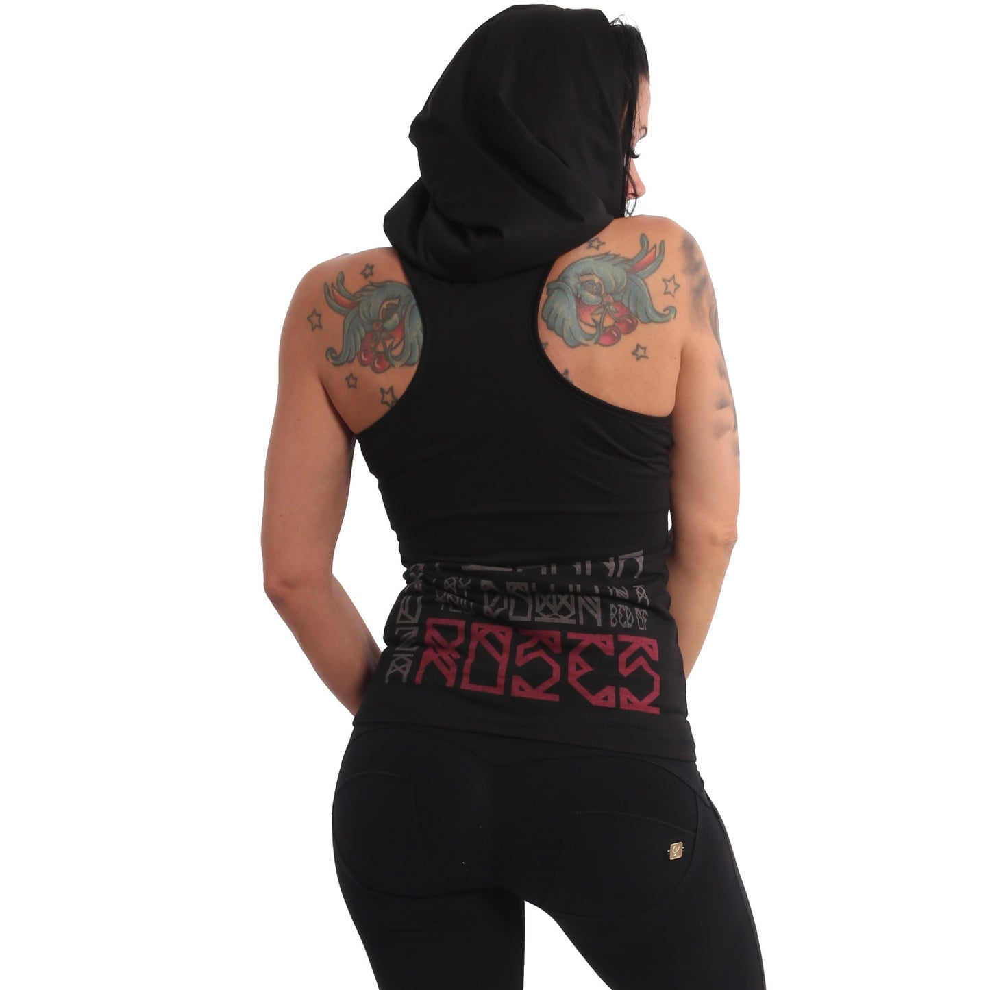 Down Hooded Tanktop