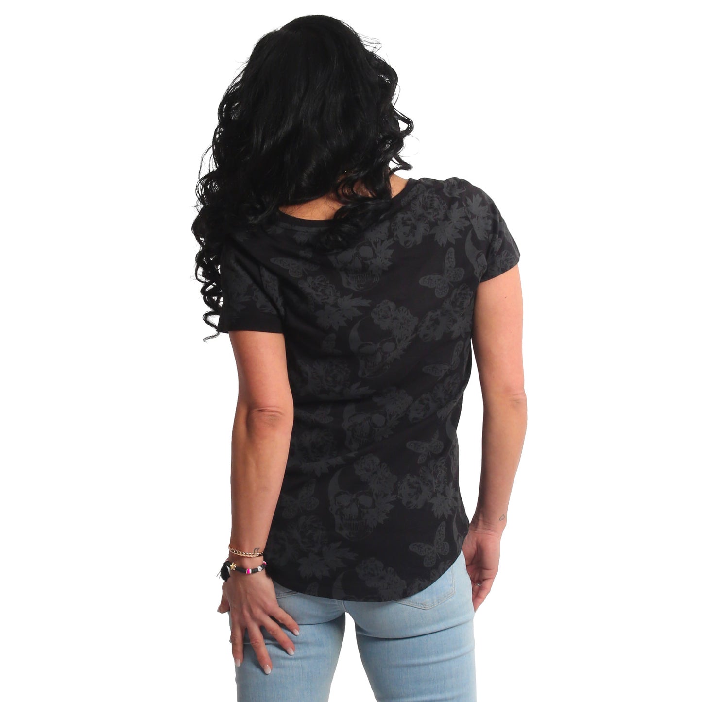 FU Curved Crew Neck T-Shirt