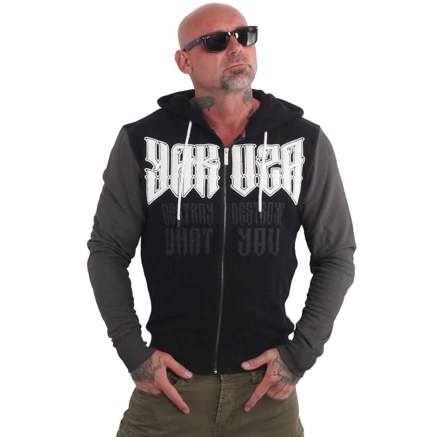 DSTR Two Face Kapuzenjacke