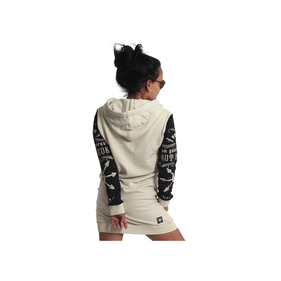 Approval Two Face Hoodie Kleid