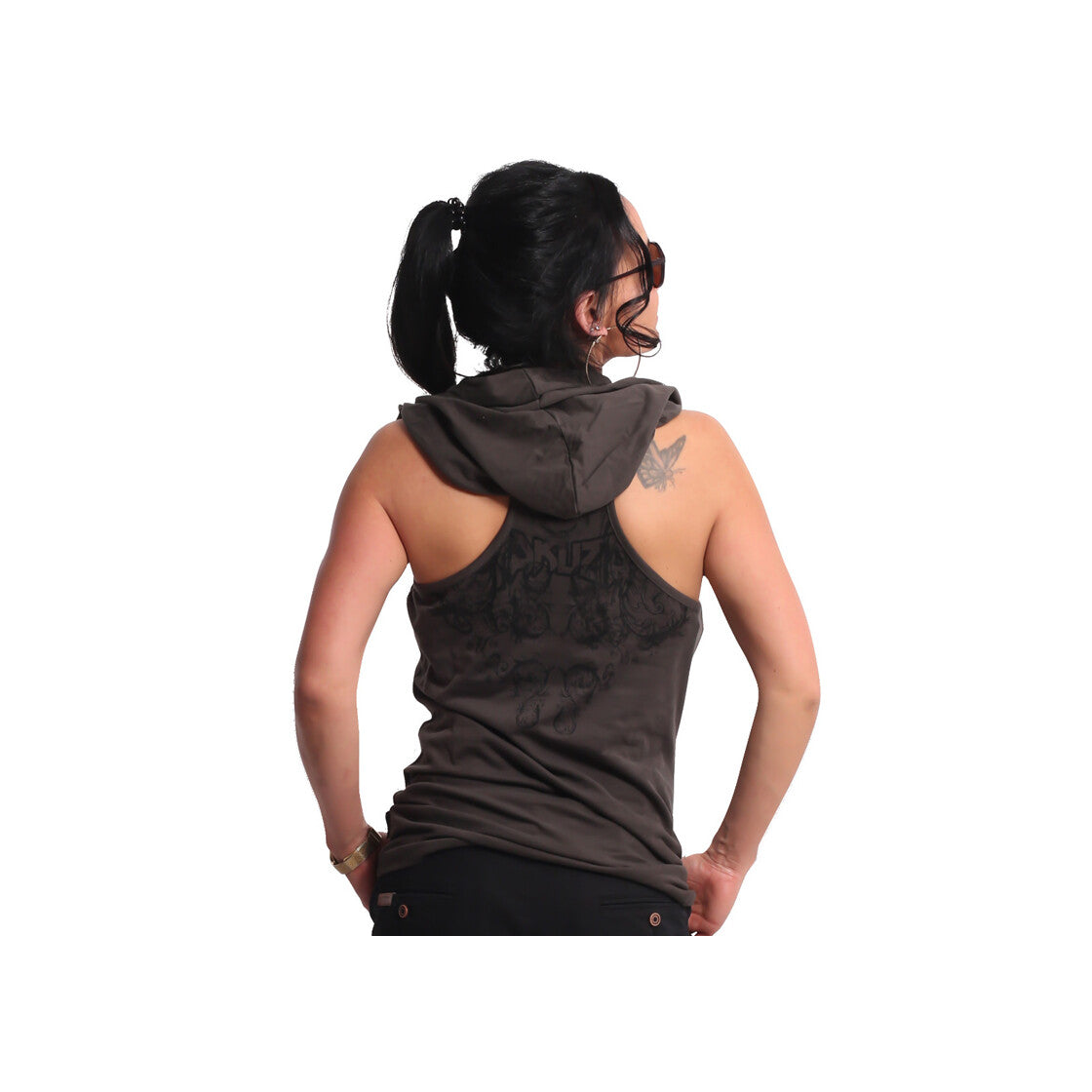 Dark Tribe Hooded Tank Shirt