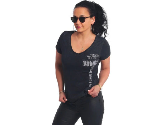 God Dye V-Neck T-Shirt