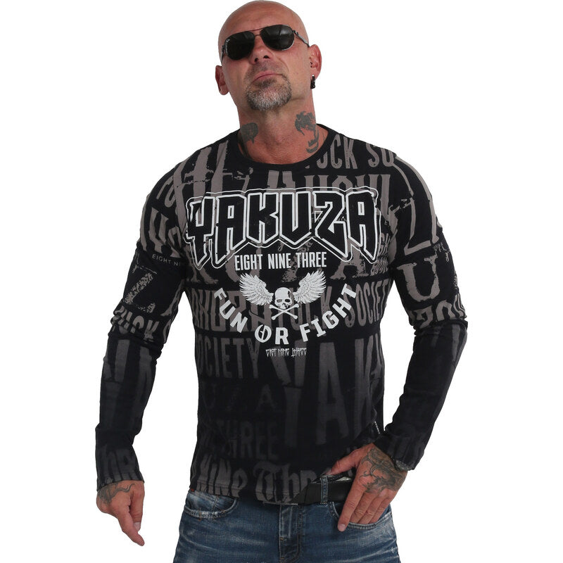 Fun Or Fight Langarm T-Shirt