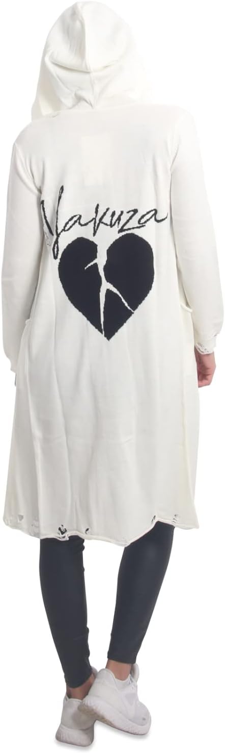 Broken Heart Cardigan Kapuzenpullover