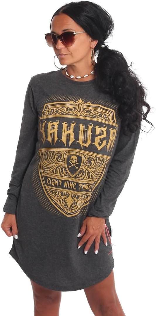 Plain T-Shirt Kleid
