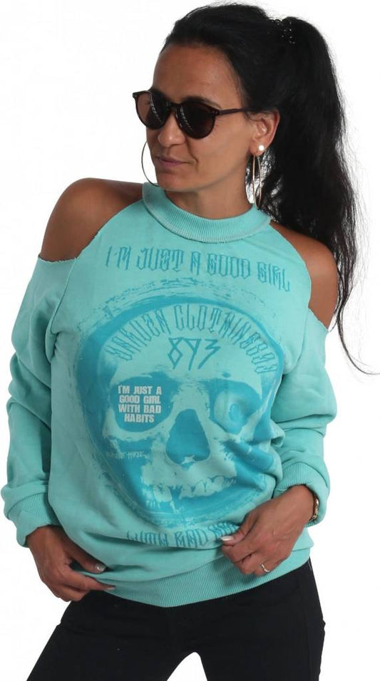 Habits Off Shoulder Sweatshirt
