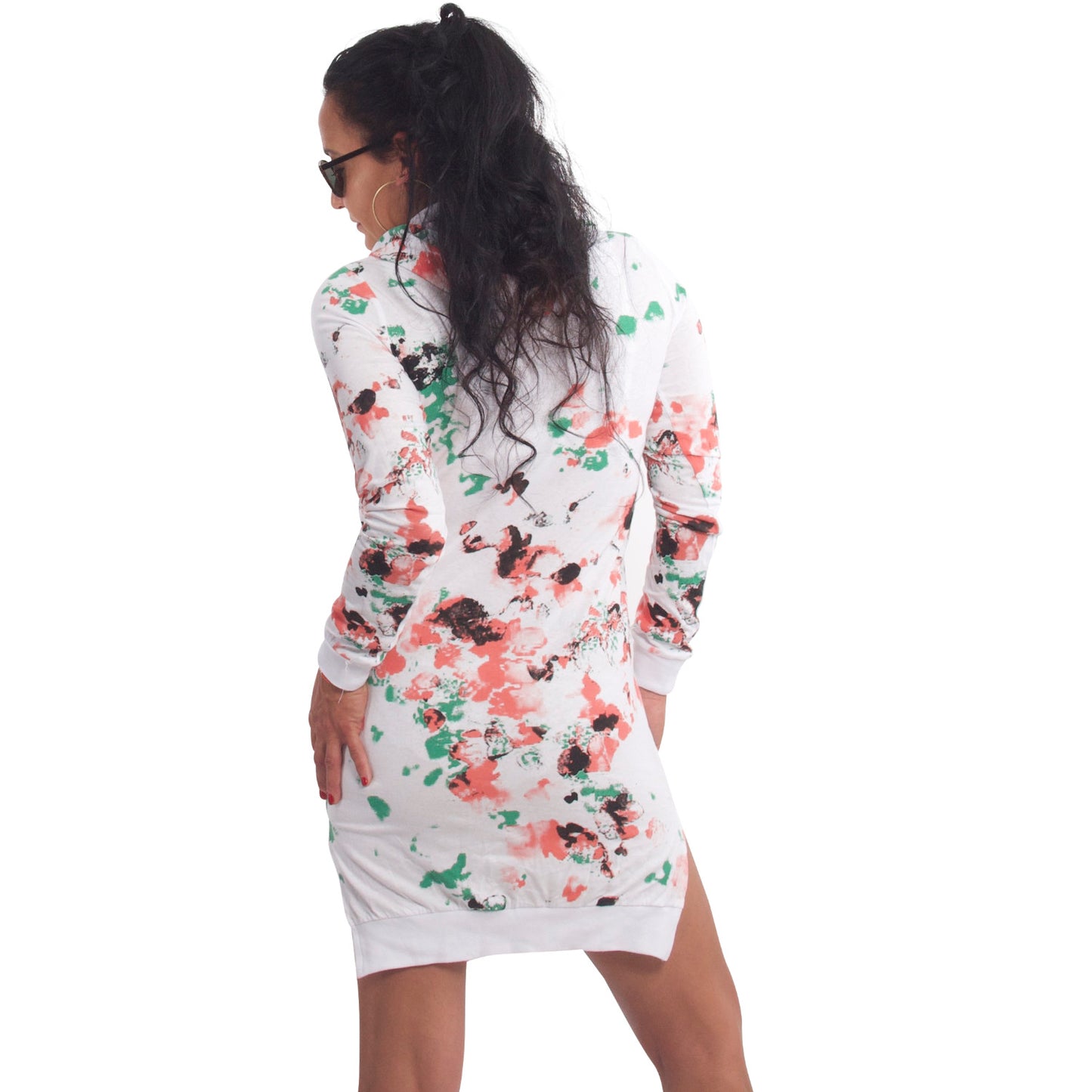 Petals Lite Hoodie Kleid