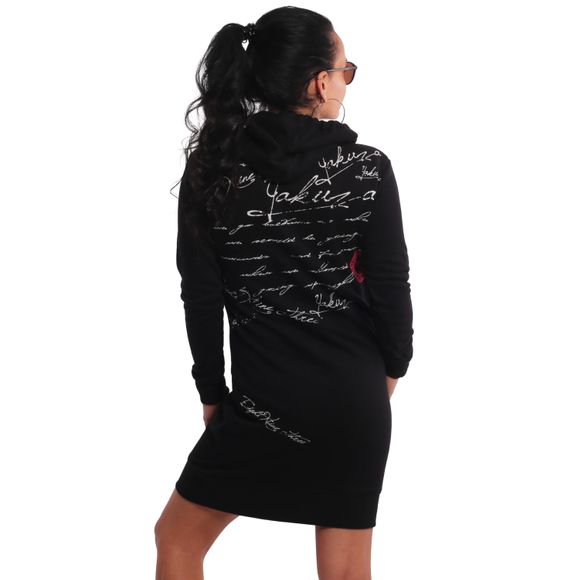 Skeleton Hoodie Kleid