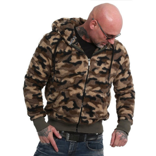 Red Flag Sherpa Kapuzenjacke